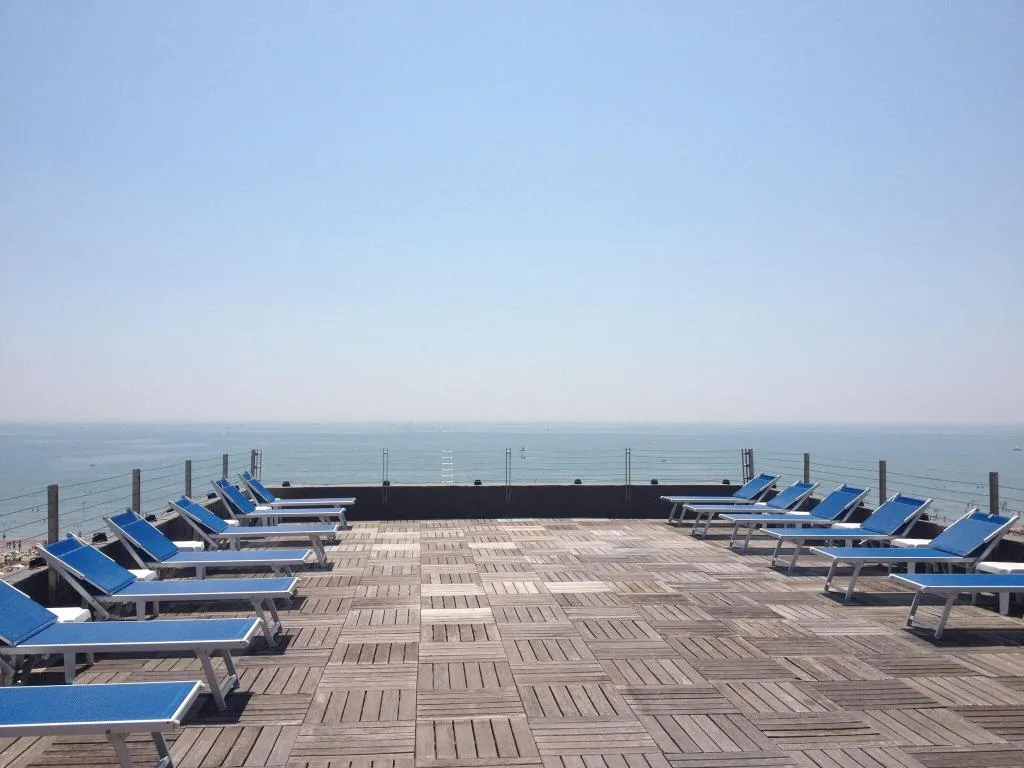 Terrace, Grand Hotel Playa, Venice