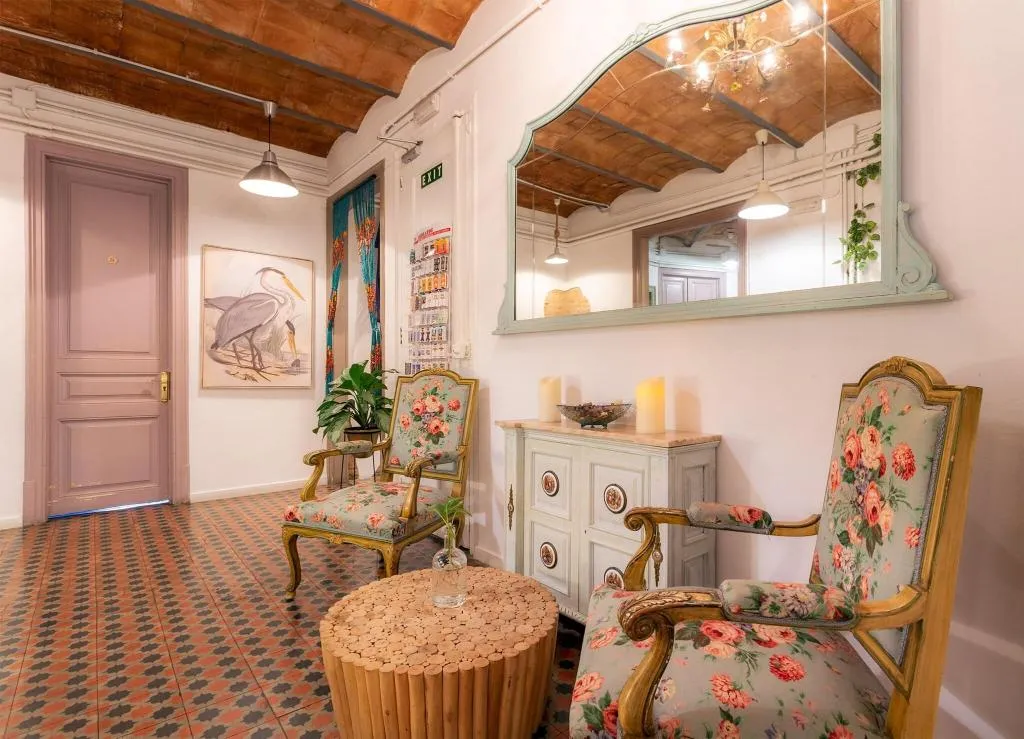 Lobby, Primavera Hostel, Barcelona