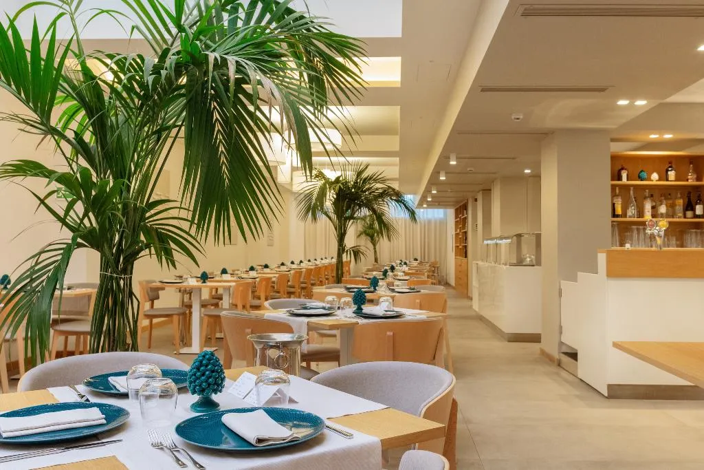 Restaurant, Albatros Beach Hotel - Letojanni, Taormina