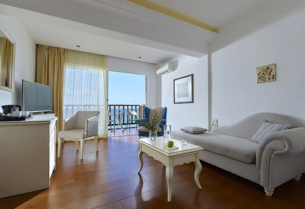 JUNIOR SUITE SEA VIEW Room, Alexander Beach Hotel & Village Resort, Crete