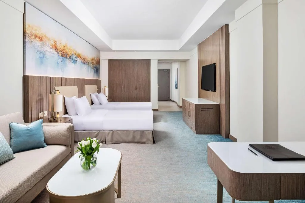 TWIN PREMIER Room, Hilton Pyramids Golf, Cairo