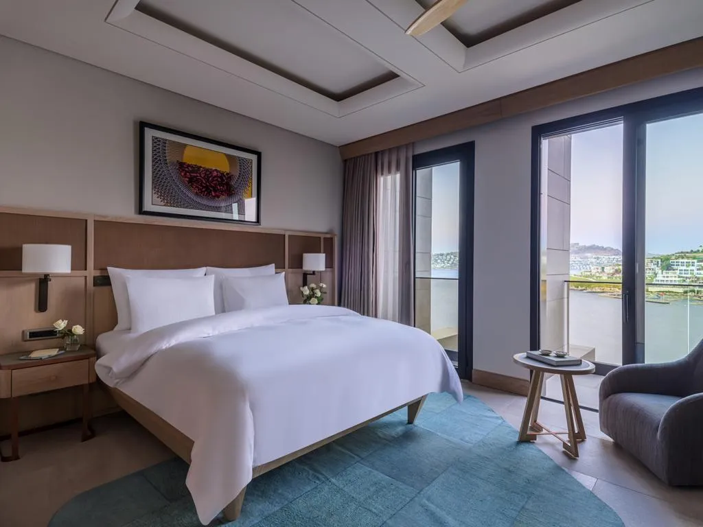 DOUBLE DELUXE SEA VIEW Room, The Bodrum Hotel Yalikavak - MGallery Collection, Bodrum