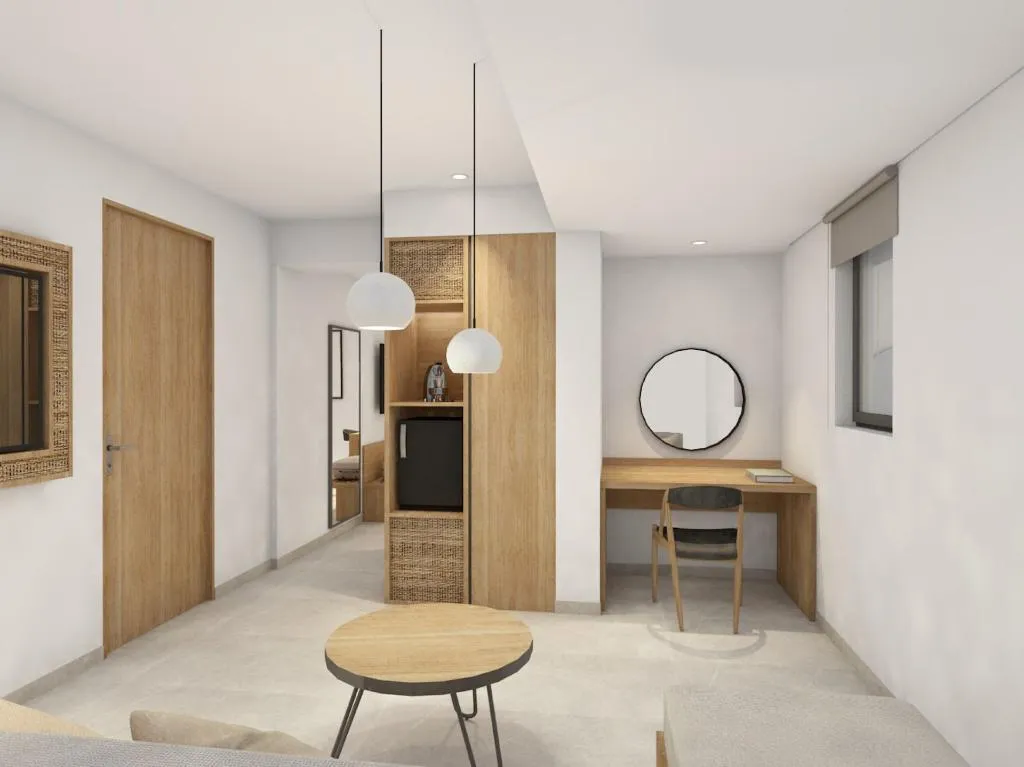 JUNIOR SUITE STANDARD Room, Aether Hotel, Skiathos