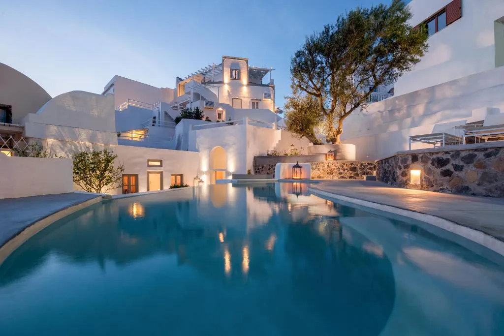 Pool, Senses Suites, Santorini