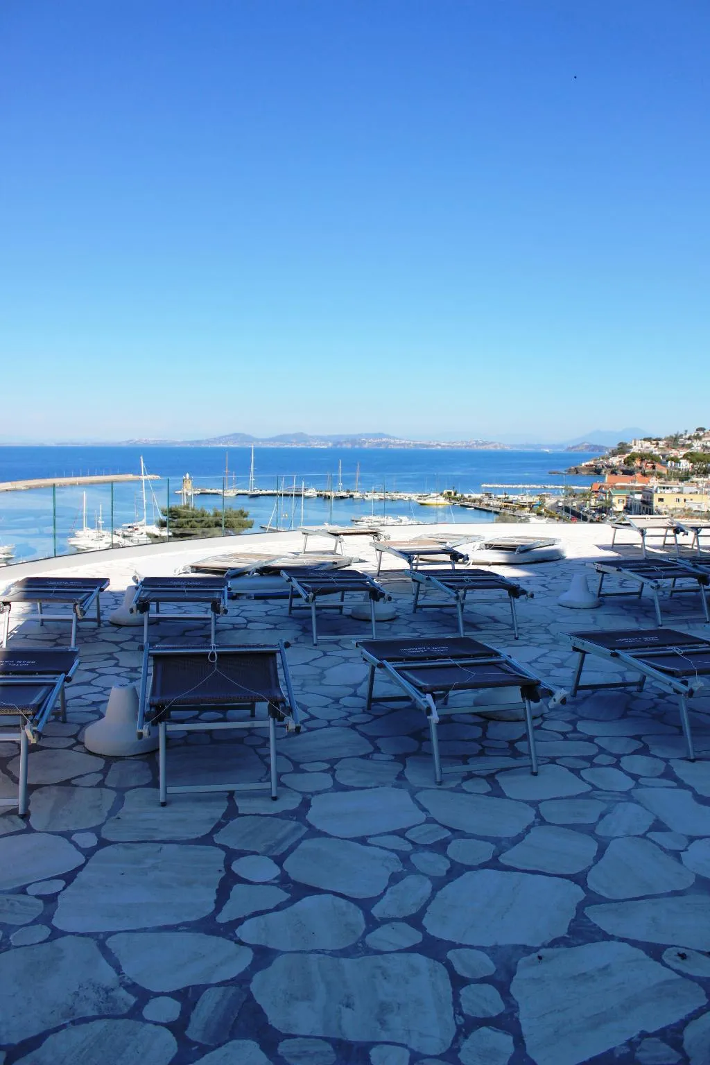 Terrace, Terme Gran Paradiso Hotel, Naples