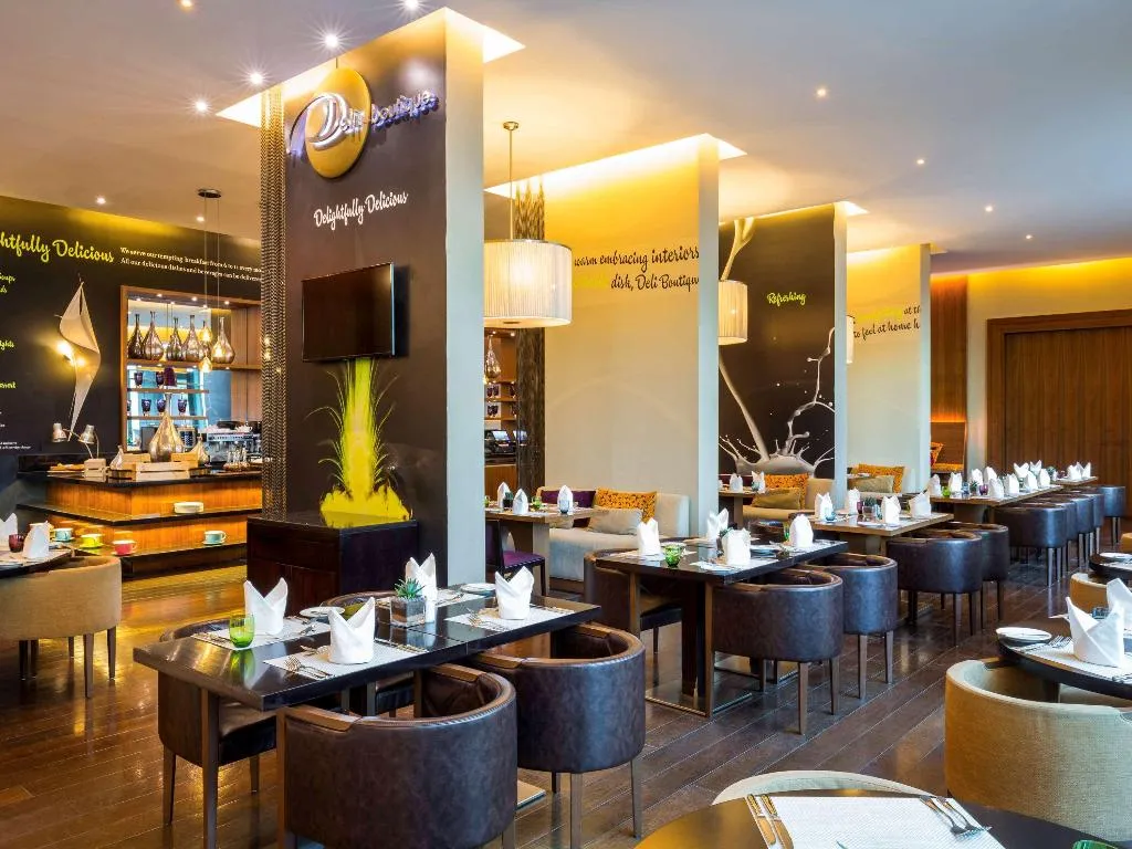 Restaurant, Novotel Suites Mall Avenue Dubai Hotel, Dubai