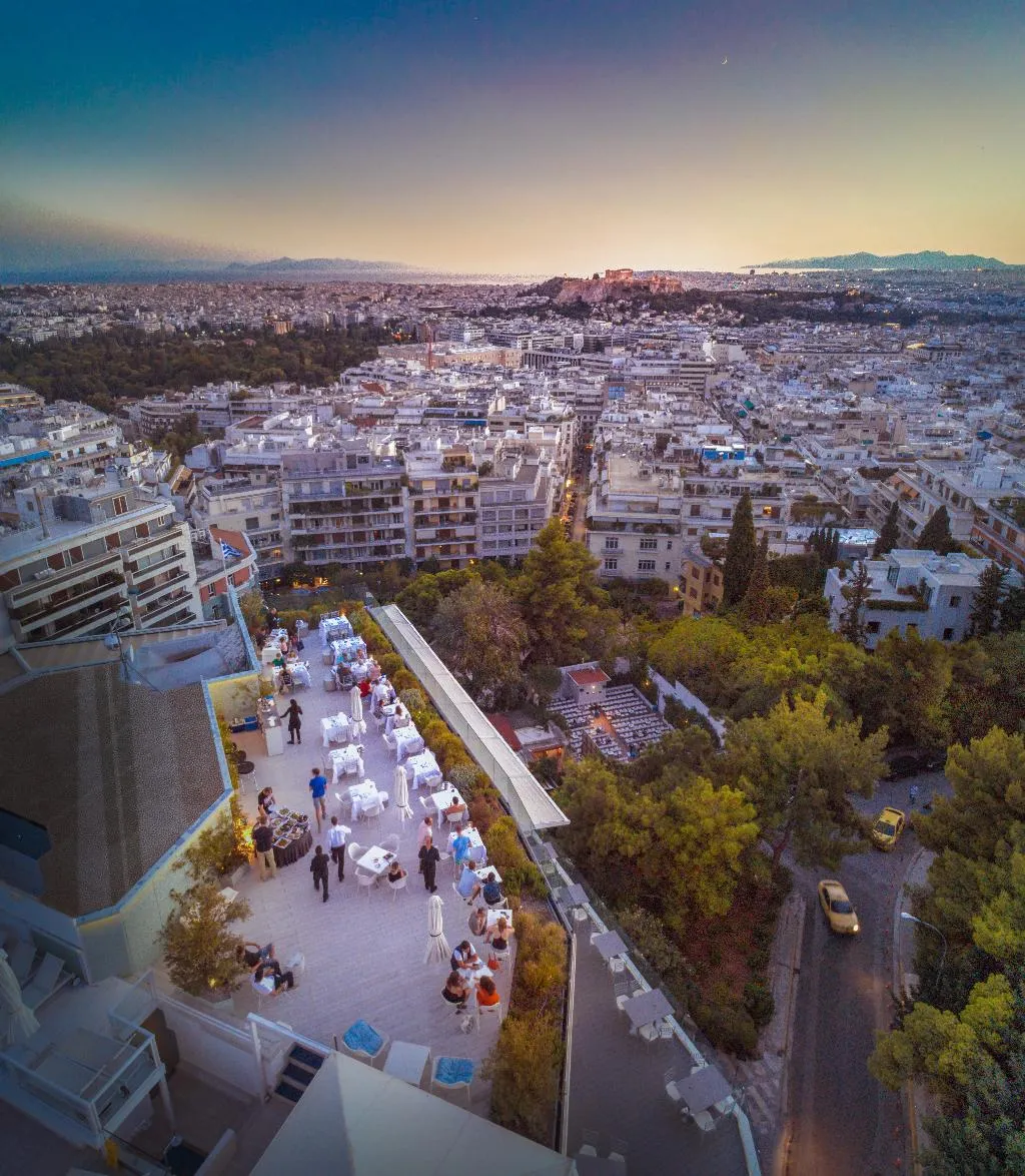 Terrace, St. George Lycabettus, Athens