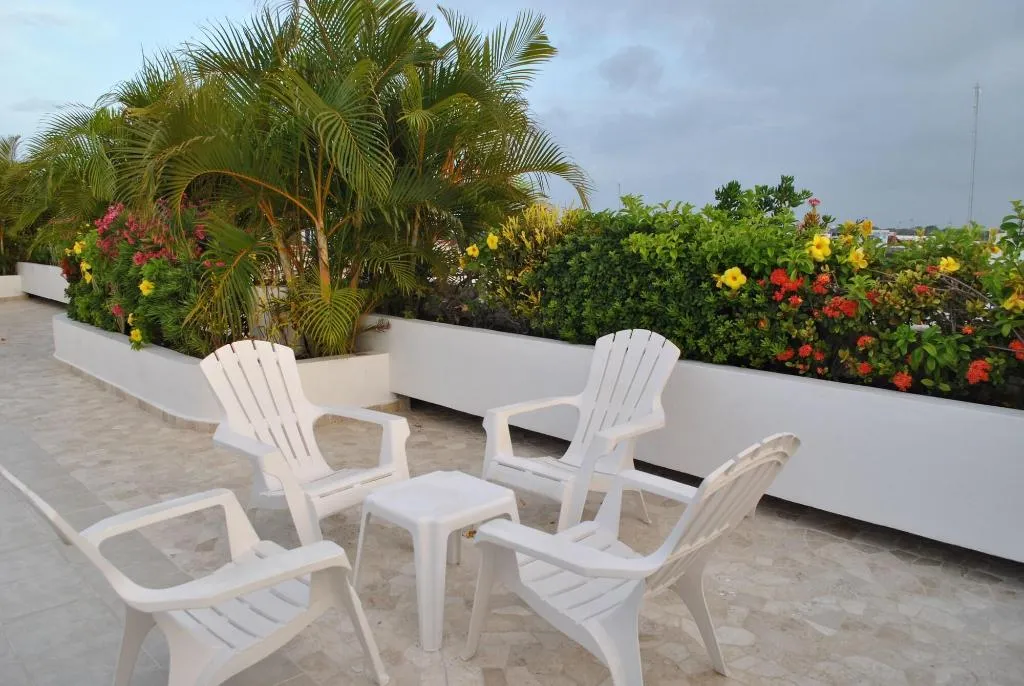 Terrace, Hotel Angelo's, Playa Del Carmen