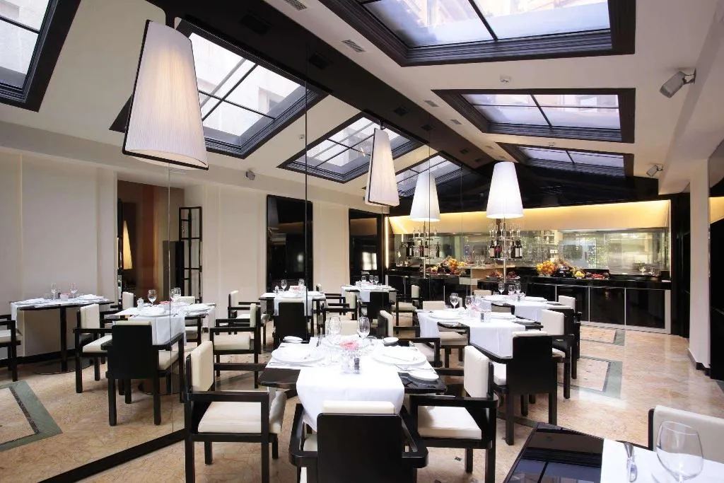 Restaurant, Grand Hotel Palace Rome, Rome