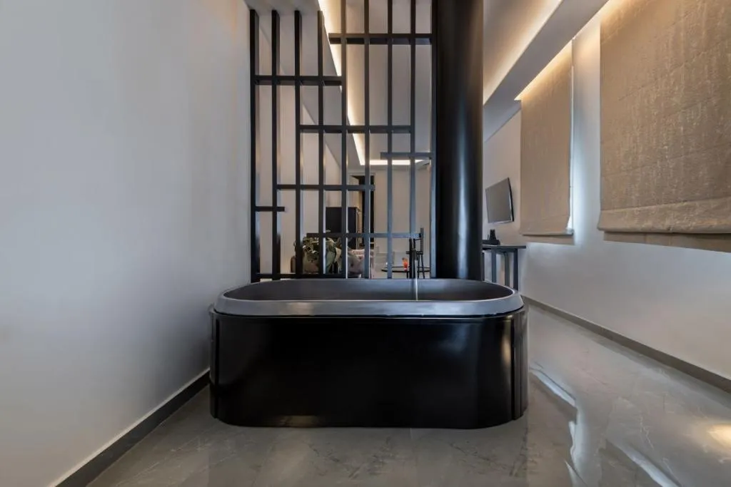 SUITE WITH JACUZZI Room, Petinos Beach, Mykonos