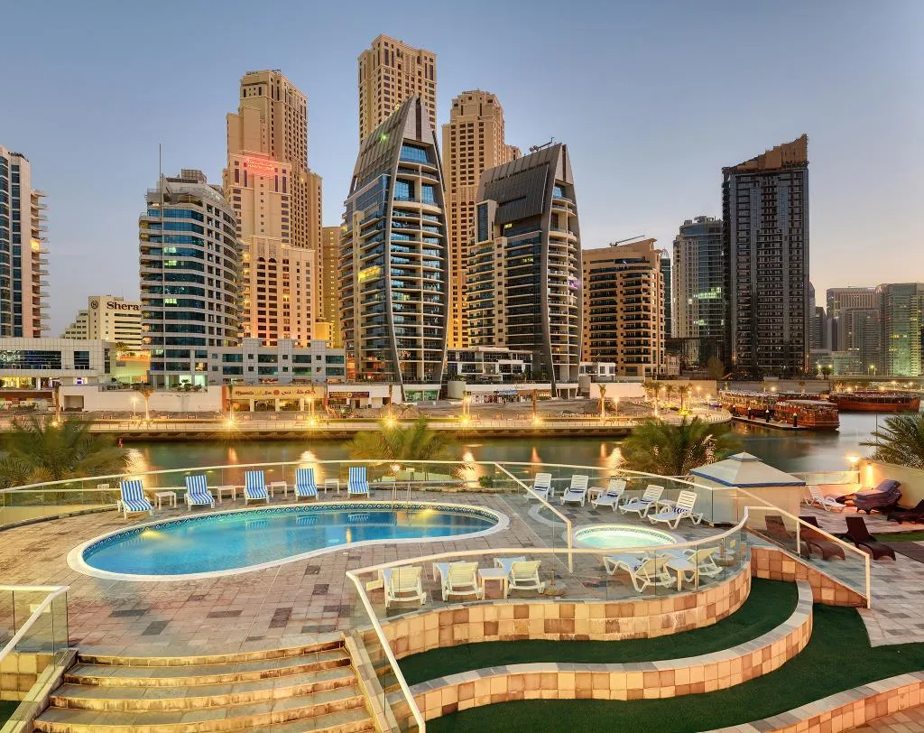 Pool, Pearl Marina Hotel Apartments, Dubai