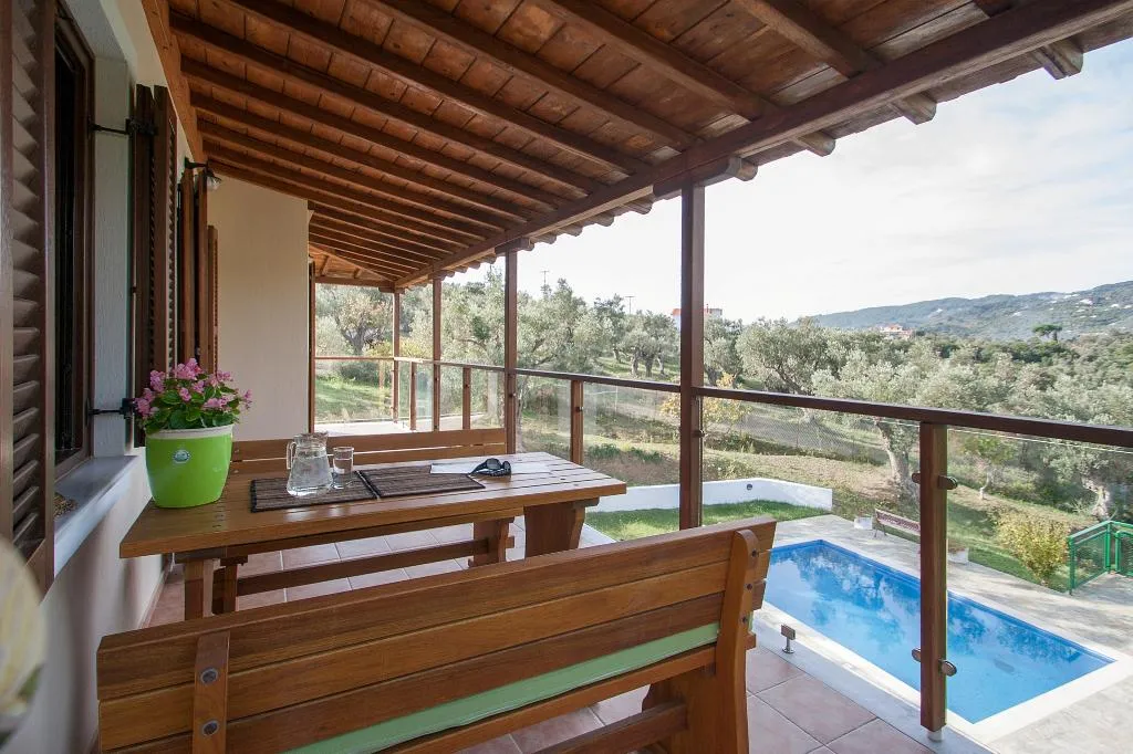 Terrace, Four Season Villas, Skiathos