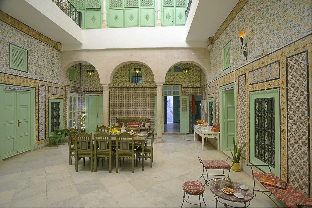 General view, Dar Ya Hostel, Tunisia