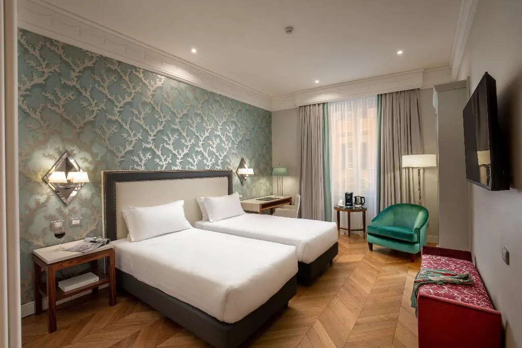 Double or Twin DELUXE Room, Rose Garden Palace, Rome