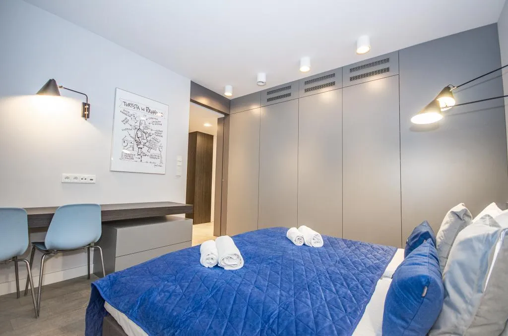 APARTMENT TWO BEDROOMS Room, Apartamenty InPoint, Krakow