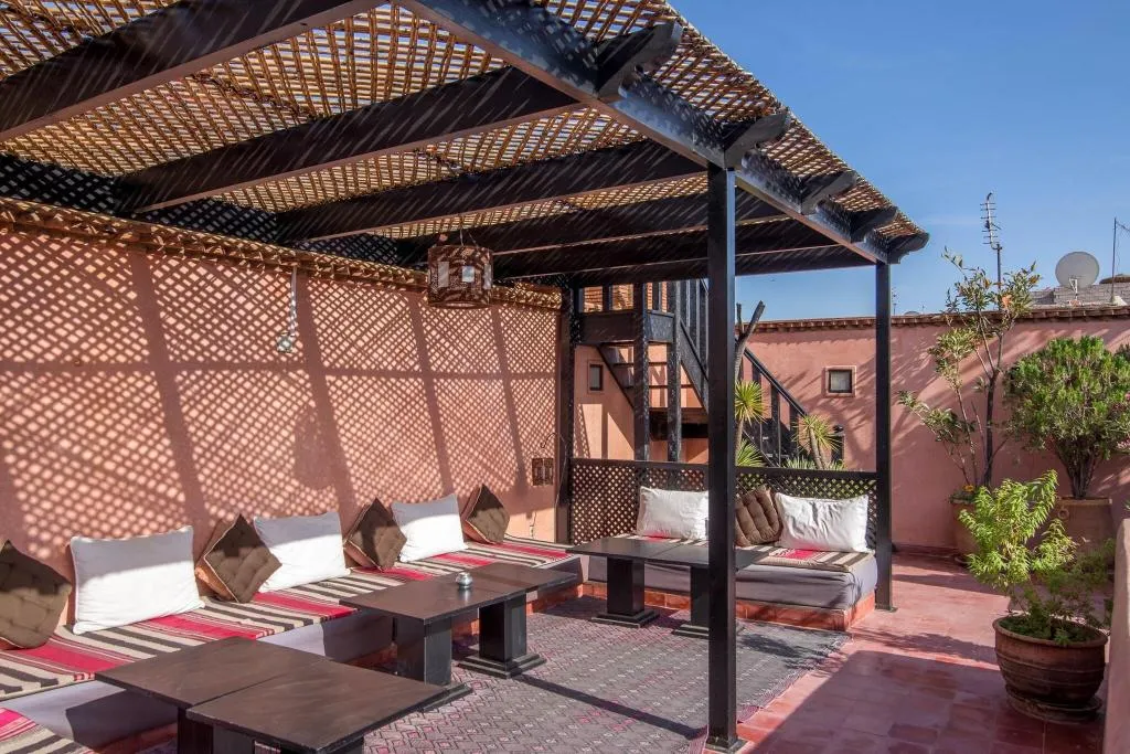 Terrace, Riad Samsli, Marrakech