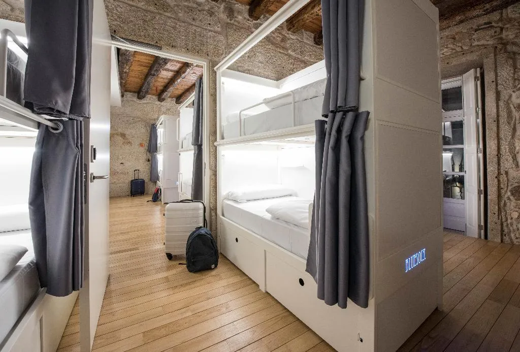 Bed in dormitory CAPACITY 6 ONE BEDROOM Room, Bluesock Hostels Porto, Porto