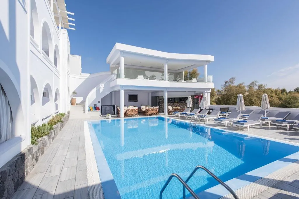 Pool, Blue Waves, Santorini