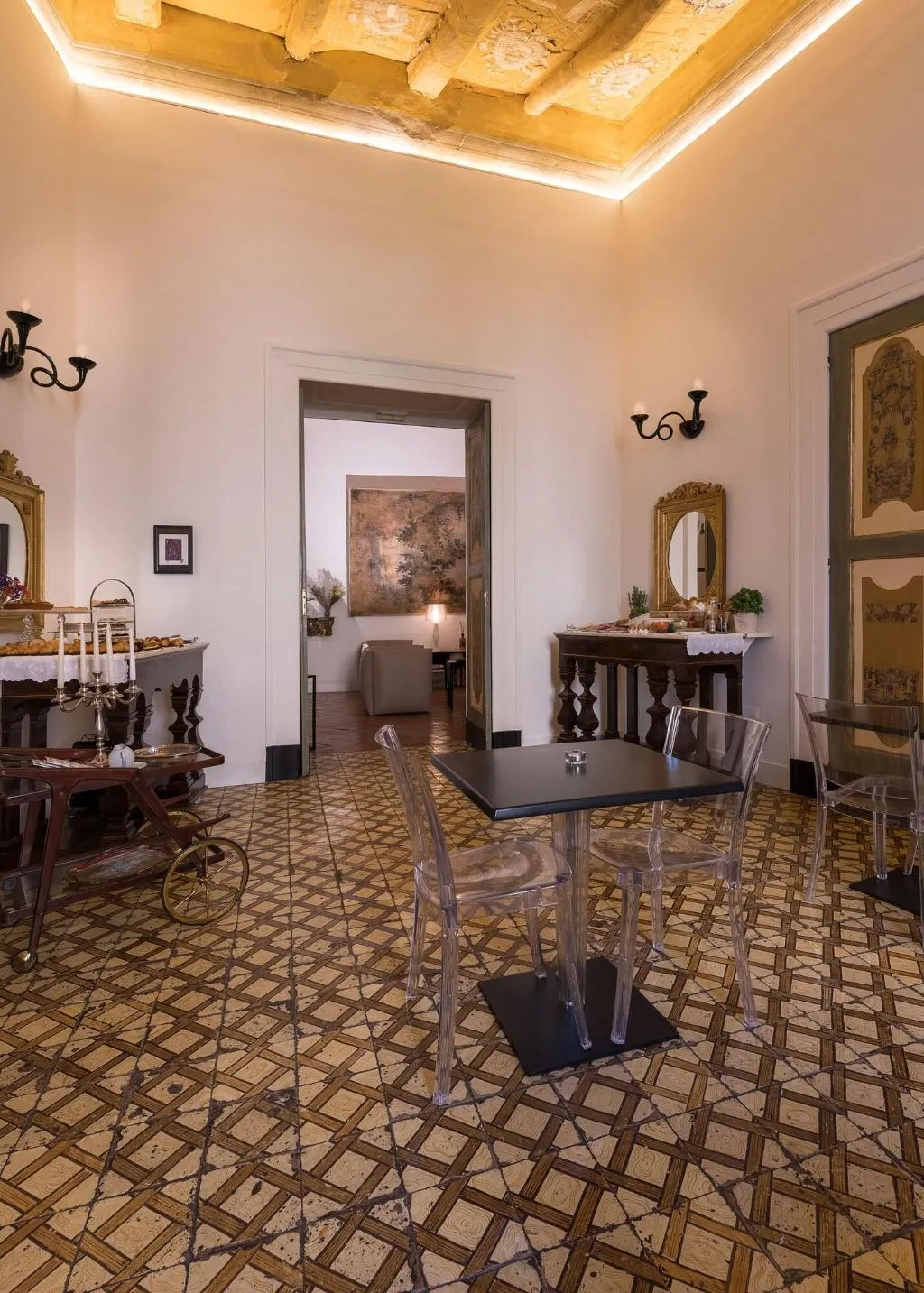 Restaurant, Santa Chiara Boutique Hotel, Naples
