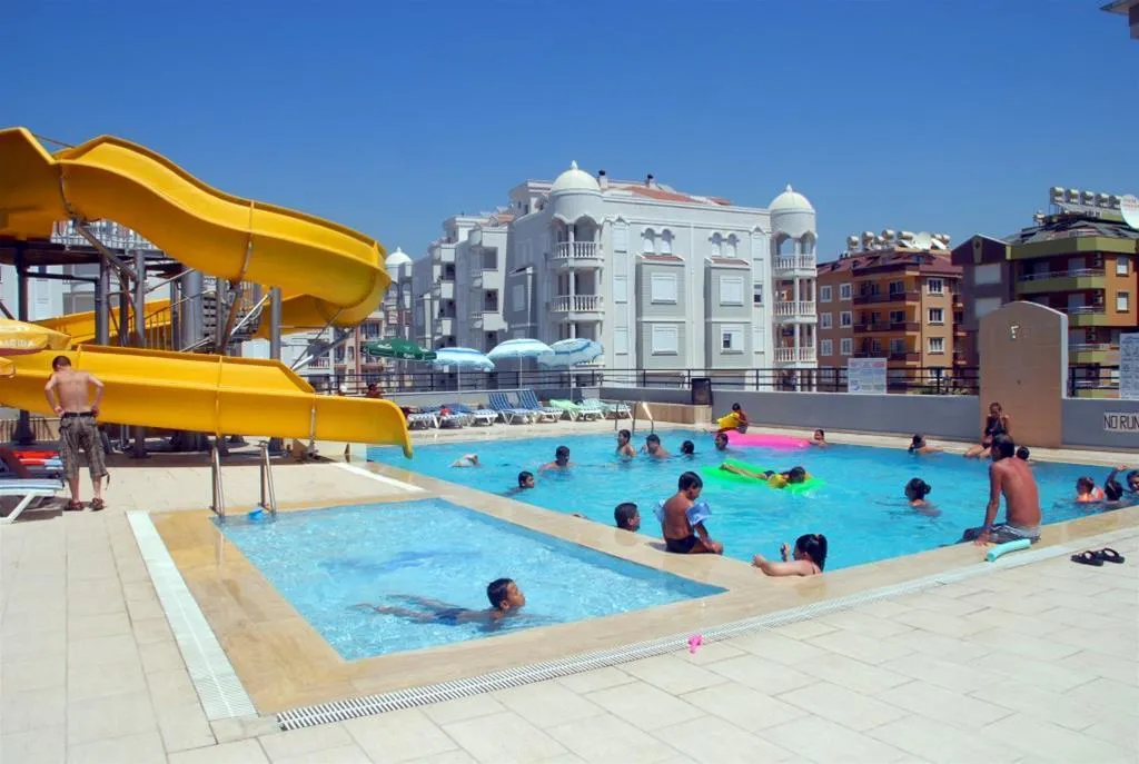 General view, Emir Fosse Beach, Antalya