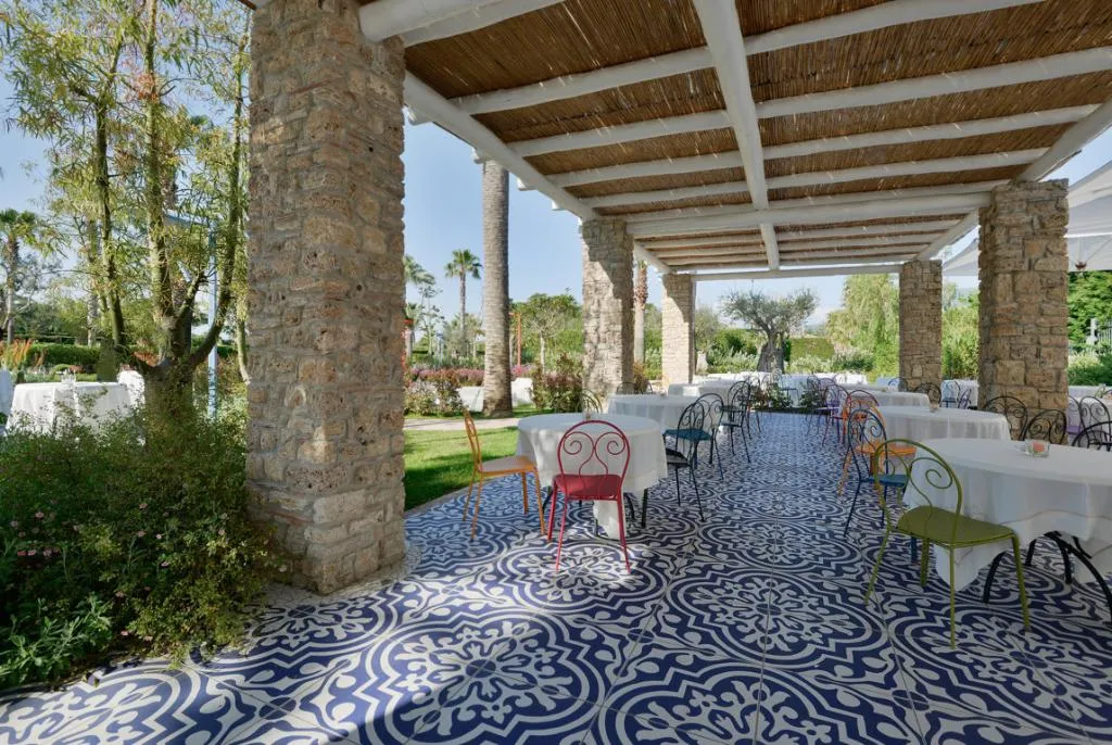 Terrace, Savoy Beach, Naples