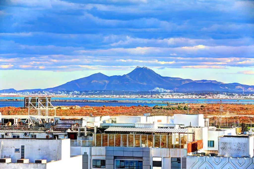 General view, Hotel La Maison Blanche, Tunisia