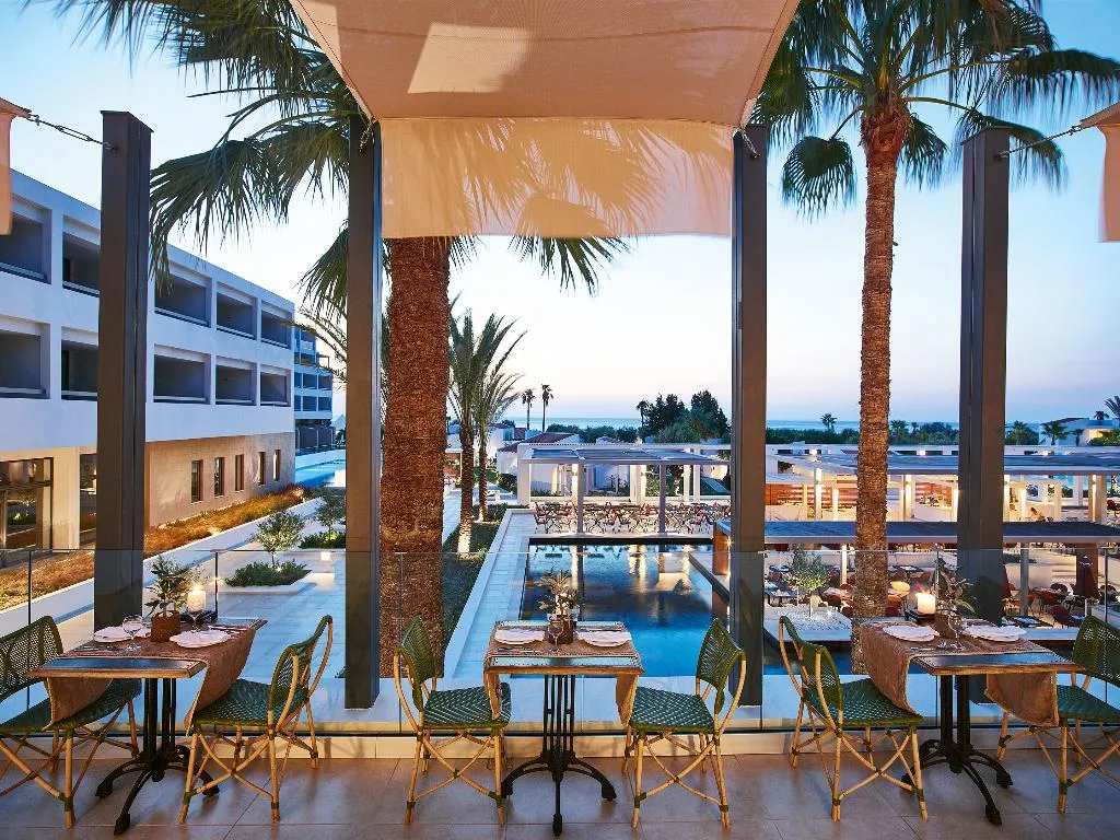 Terrace, Grecotel LUXME Dama Dama, Rhodes