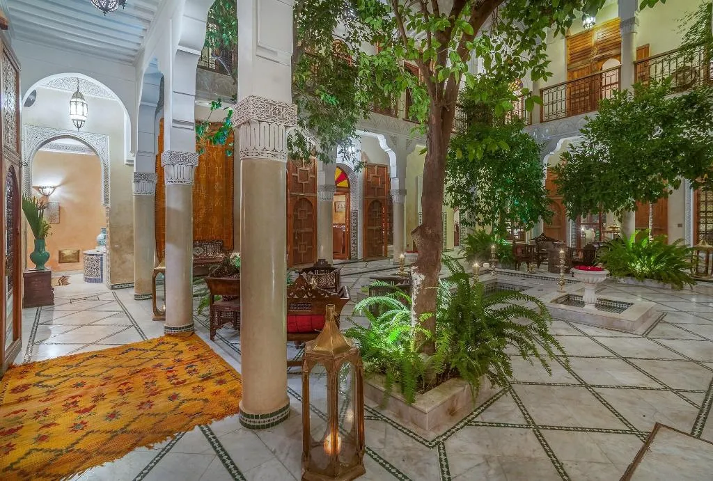 Lobby, Riad Laurence Olivier, Marrakech