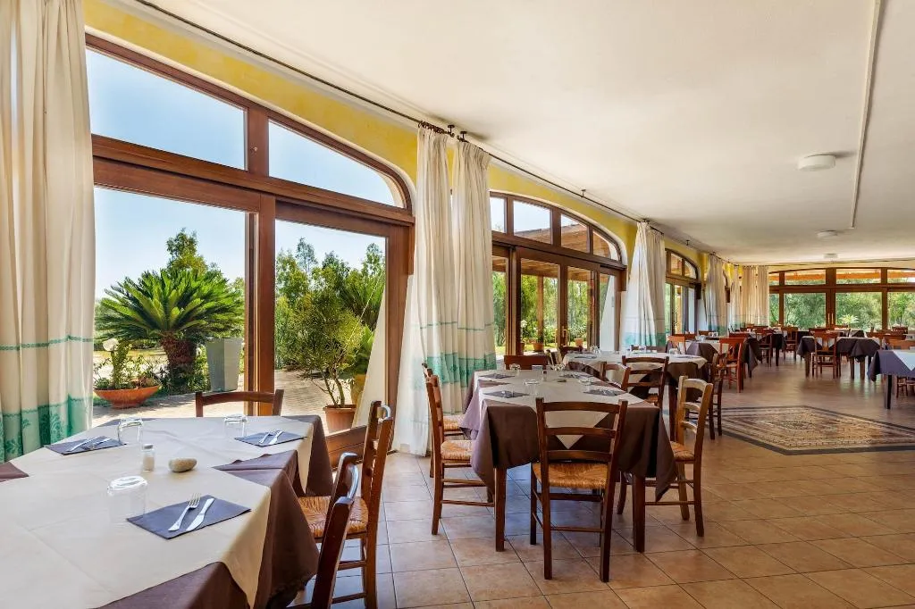 Restaurant, Hotel Biderrosa, Olbia