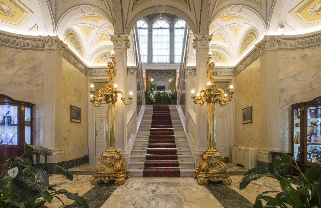 Lobby, Grand Hotel Villa Serbelloni, Milan