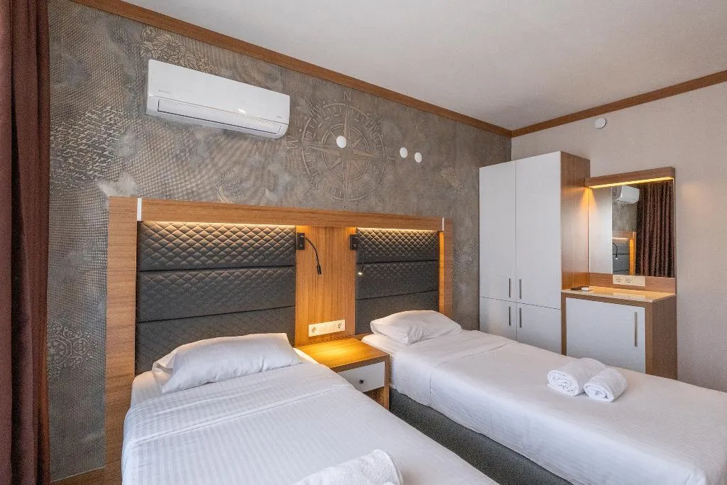TWIN TWO BEDS Room, Sunday beach hotel, Izmir