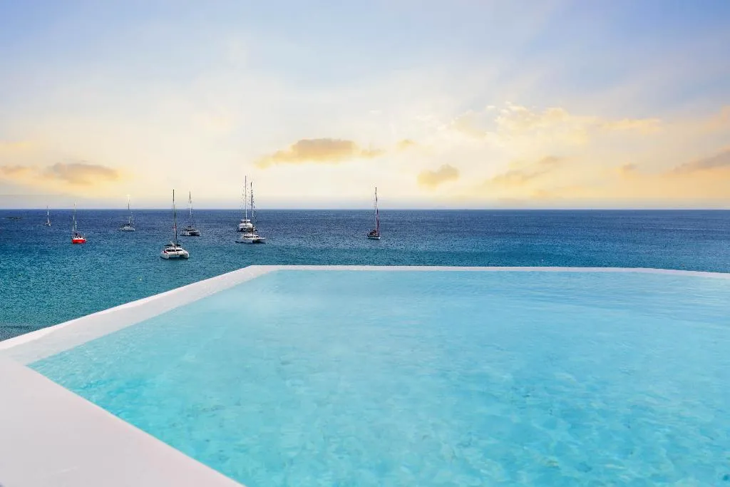 SUITE PREMIUM SEA VIEW Room, Mykonos Dove beach hotel, Mykonos
