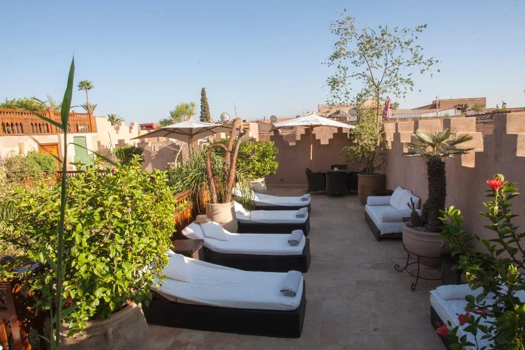 Terrace, Riad Flam, Marrakech
