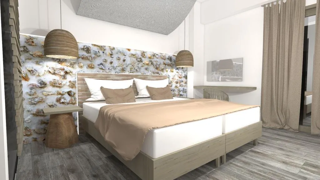 Double or Twin WITH JACUZZI Room, Notos Hotel, Rhodes