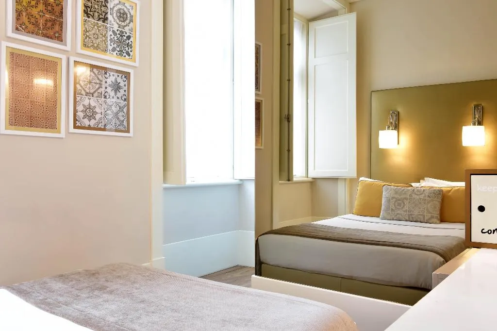 Double or Twin CONNECTING ROOM Room, My Story Hotel Ouro, Lisbon