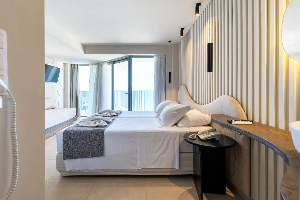 JUNIOR SUITE SEA VIEW Room, Alia Beach Hotel, Crete