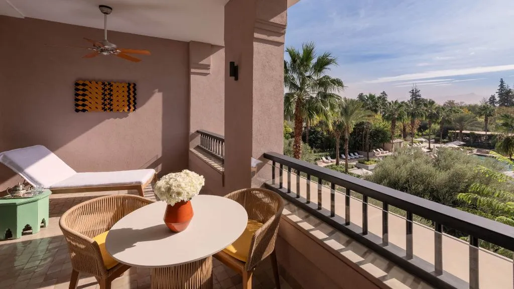 Room POOL VIEW KING BED Room, Four Seasons Resort Marrakech, Marrakech