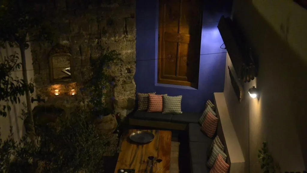 Terrace, Kokkini Porta Rossa, Rhodes