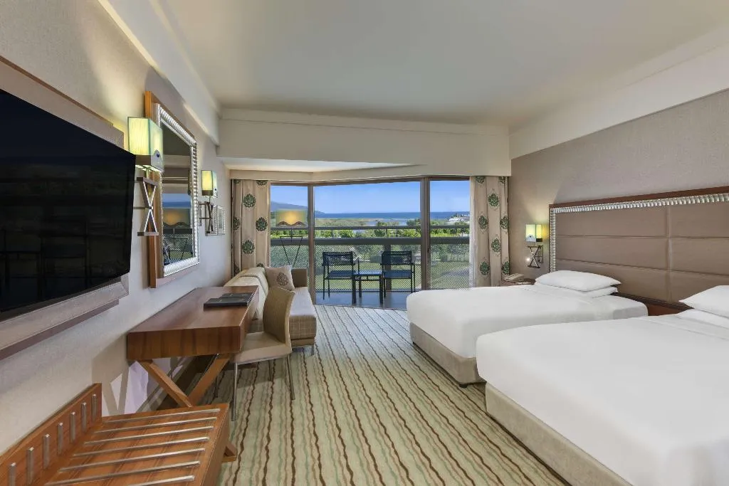 TWIN GUEST ROOM SEA VIEW Room, Hilton Dalaman Sarigerme Resort and Spa, Dalaman
