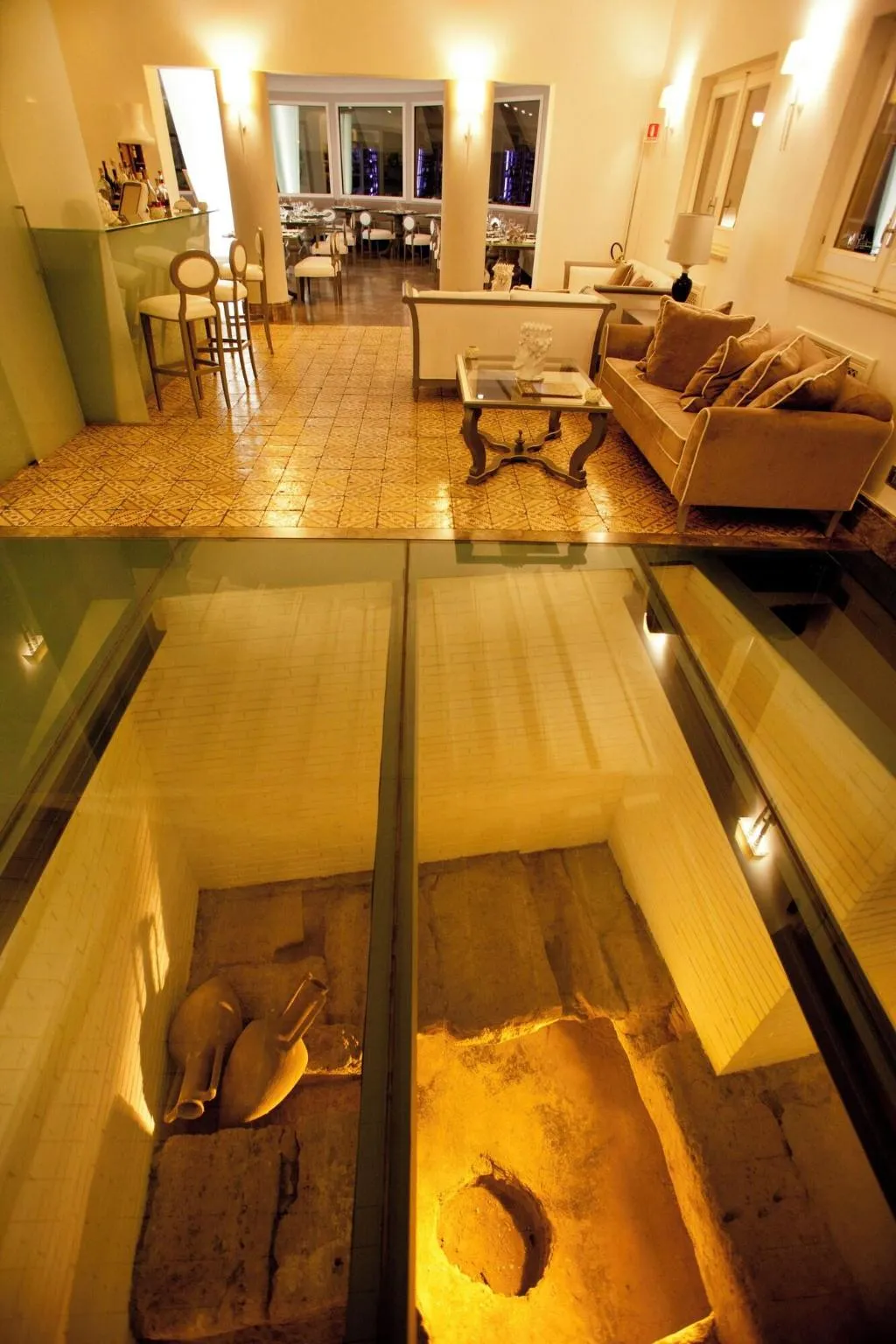 Lobby, Villa Athena, Catania