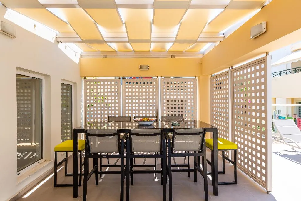 Terrace, Radamanthys Apartments, Crete