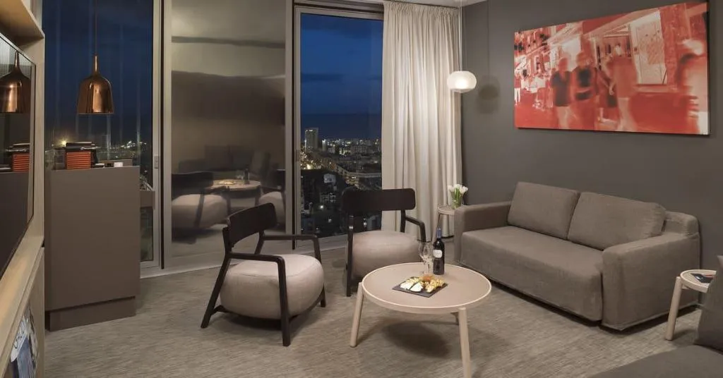 Room, The Level at Melia Barcelona Sky, Barcelona