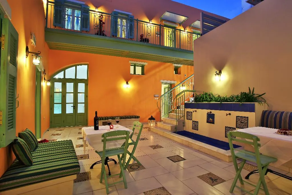 Terrace, Efchi Suites 1904, Rhodes