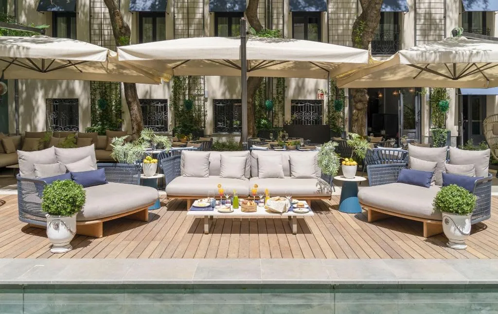 Terrace, Hotel Coolrooms Atocha, Madrid