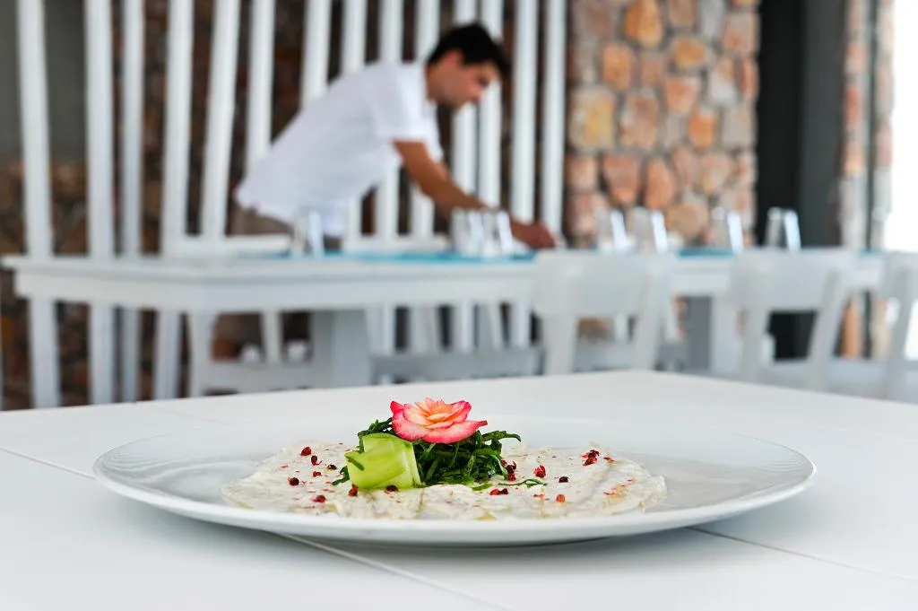 Restaurant, Acroterra Rosa Luxury Suites & Spa, Santorini
