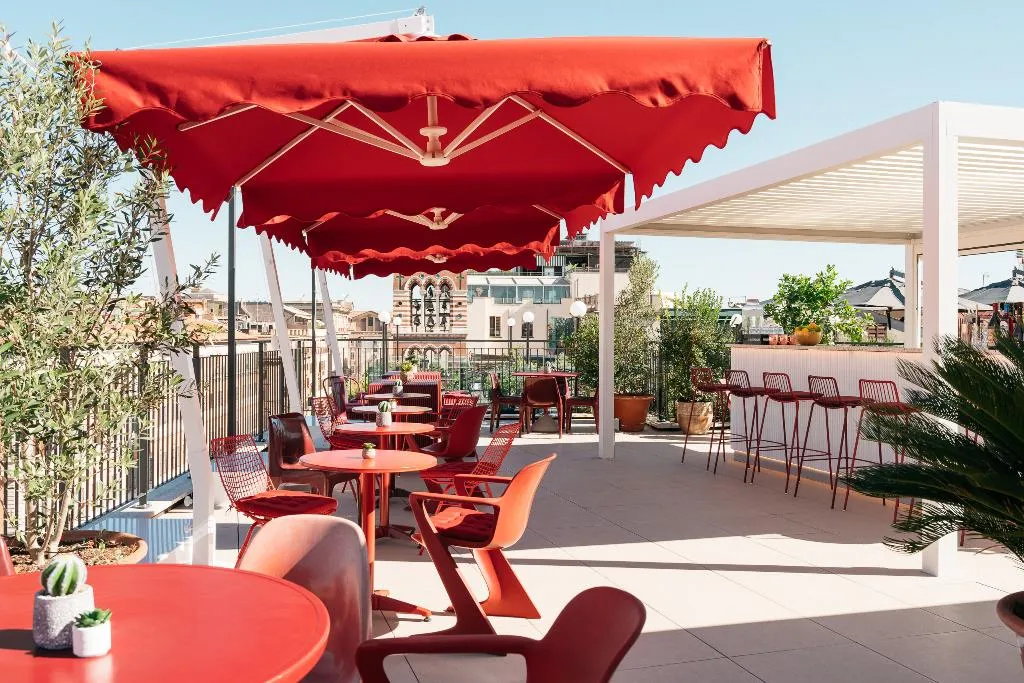 Terrace, Ruby Giulia Hotel Rome, Rome