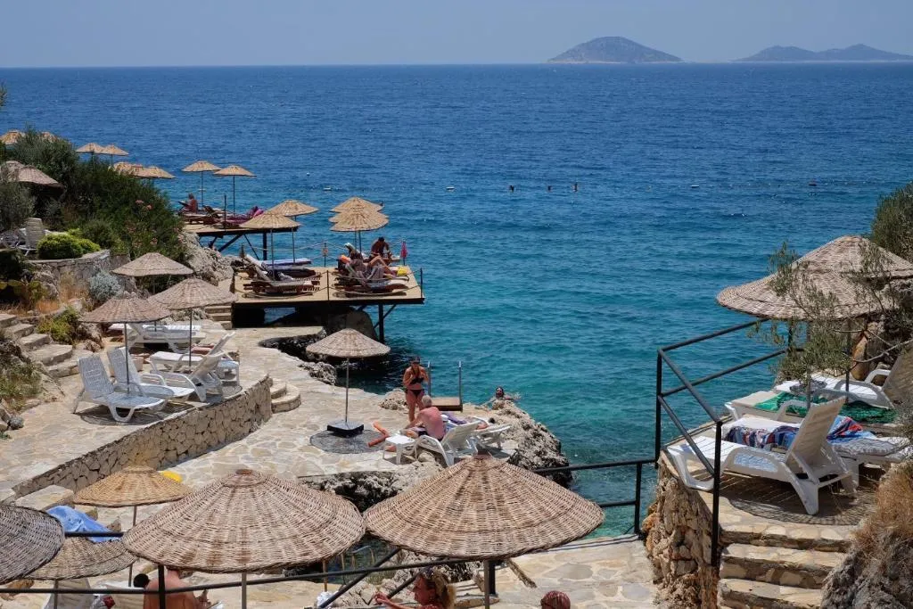 Beach, True Blue Boutique Hotel, Dalaman