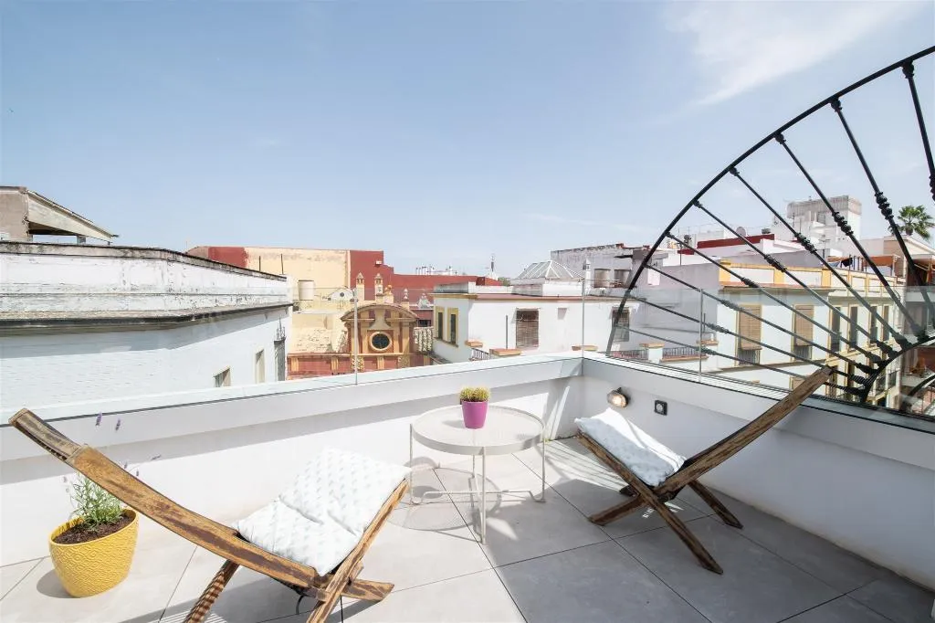 Terrace, U-Sense For You Hostel Sevilla, Seville