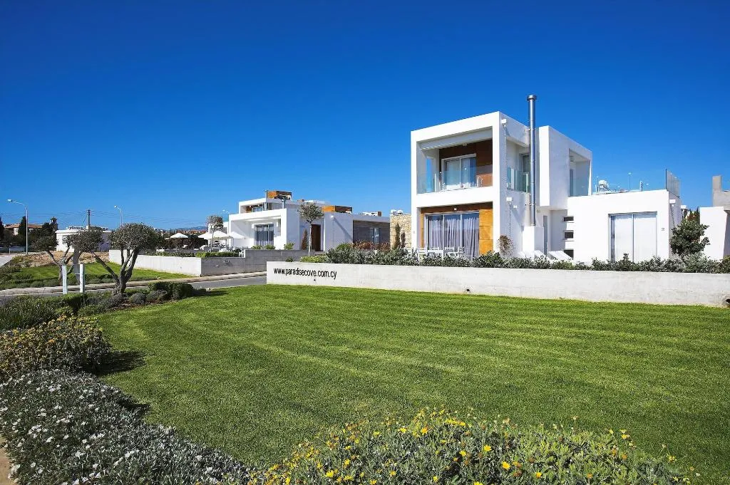 Terrace, Paradise Cove Luxurious Beach Villas, Cyprus
