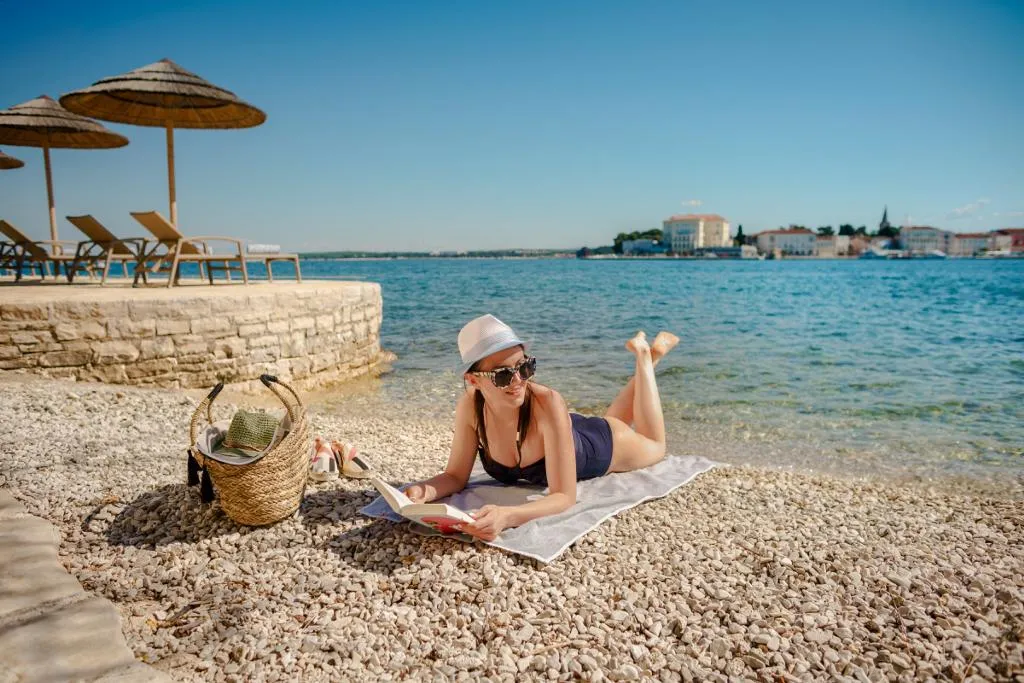 Beach, Valamar Riviera  Hotel & Residence, Istria